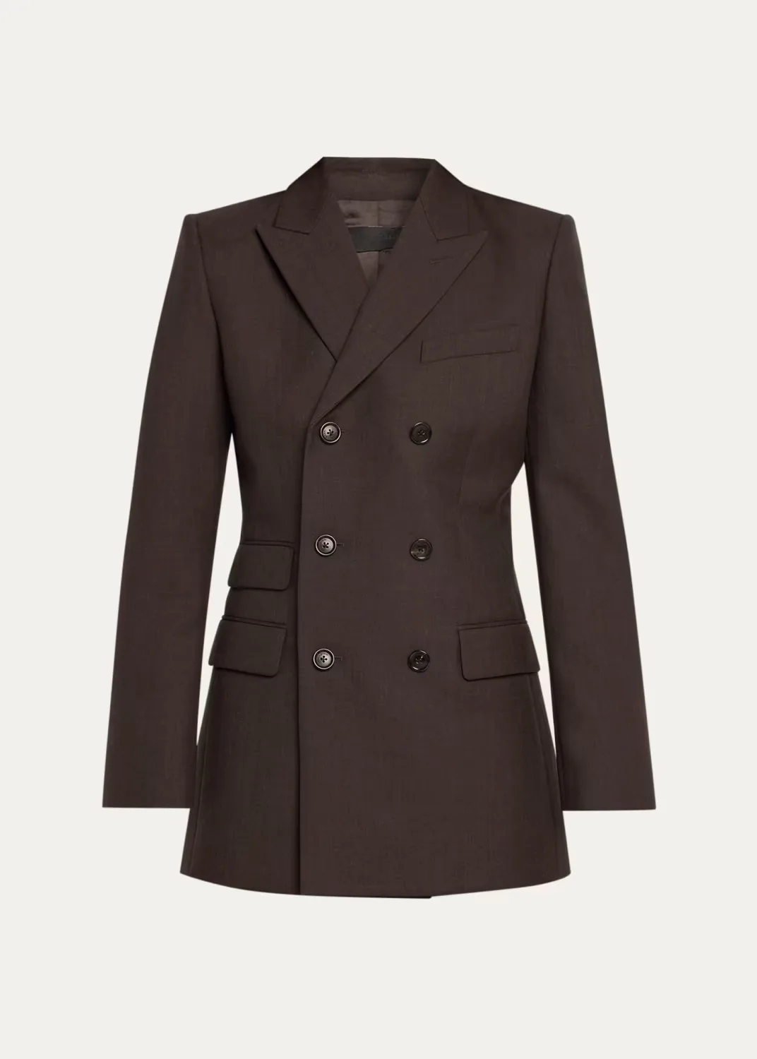 Noah Virgin Wool Double-Breasted Jacket by Nili Lotan