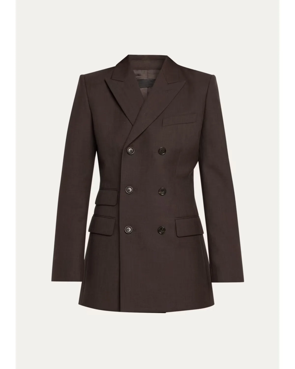 Noah Virgin Wool Double-Breasted Jacket by Nili Lotan