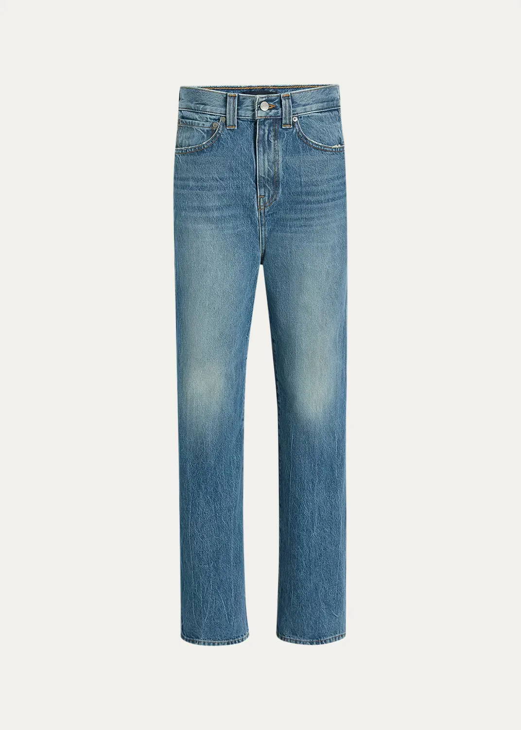 Bonnie Low-Rise Straight-Leg Jeans by Khaite