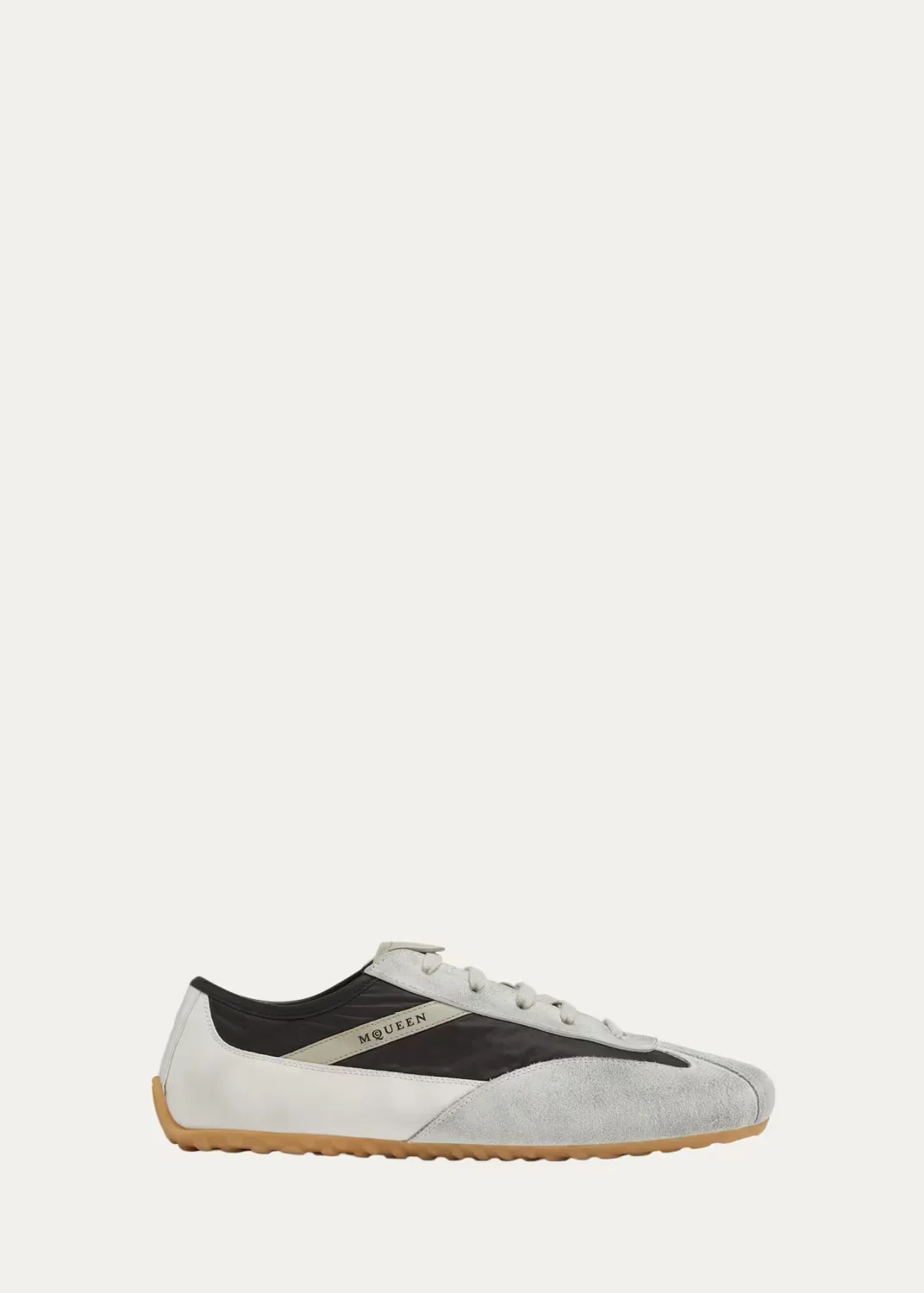 Boxe Mixed Media Low-Top Sneakers by McQueen