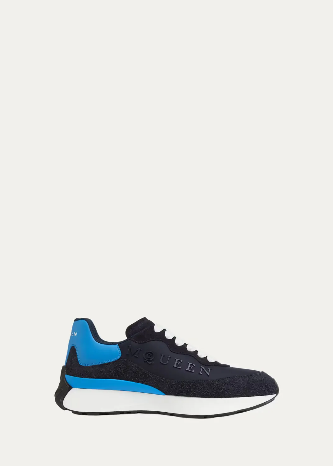 Sprint Runner Mixed Media Sneakers by McQueen