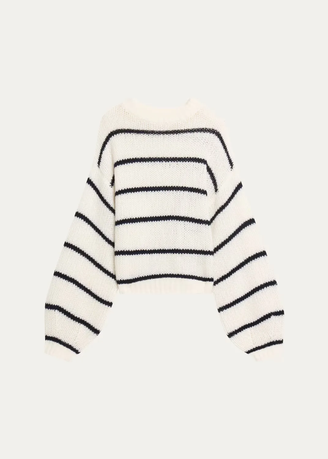 The Sabelle Stripes Cashmere-Silk Sweater by Lisa Yang