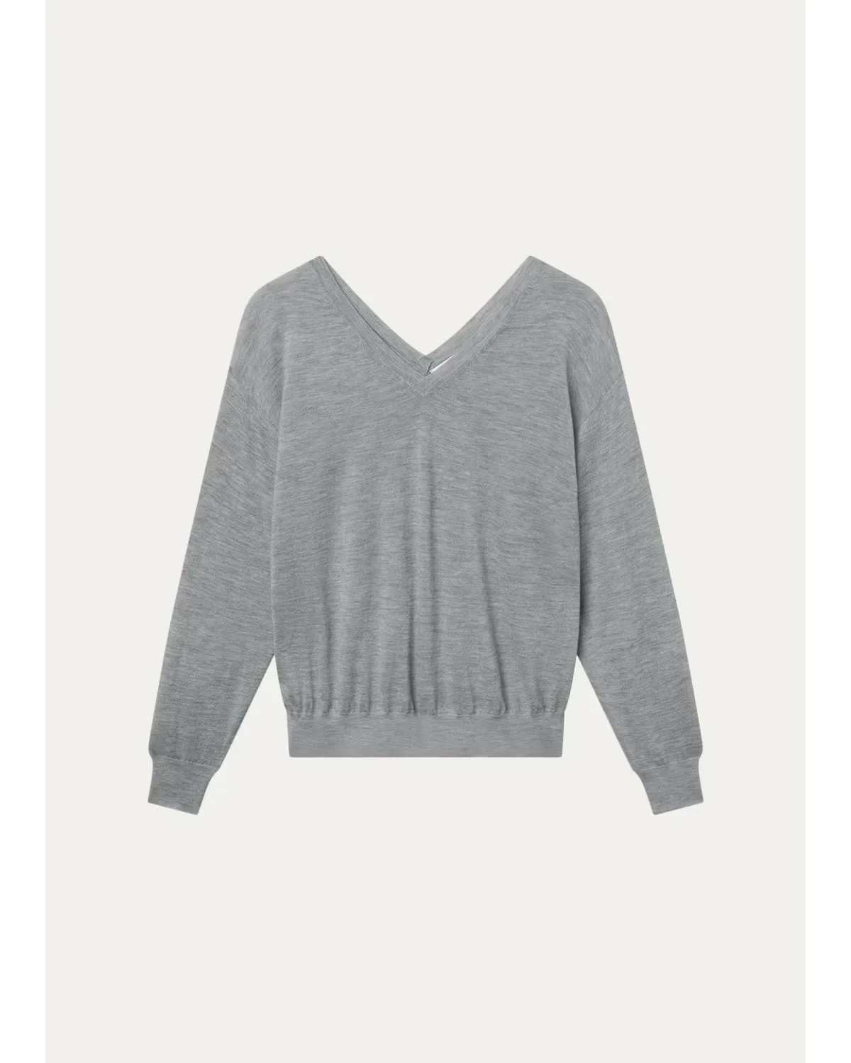 The Cashmere V-Neck Sweater by FRAME