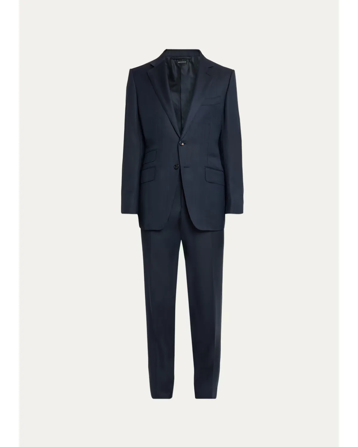 Wool Herringbone Two-Piece Suit by Tom Ford
