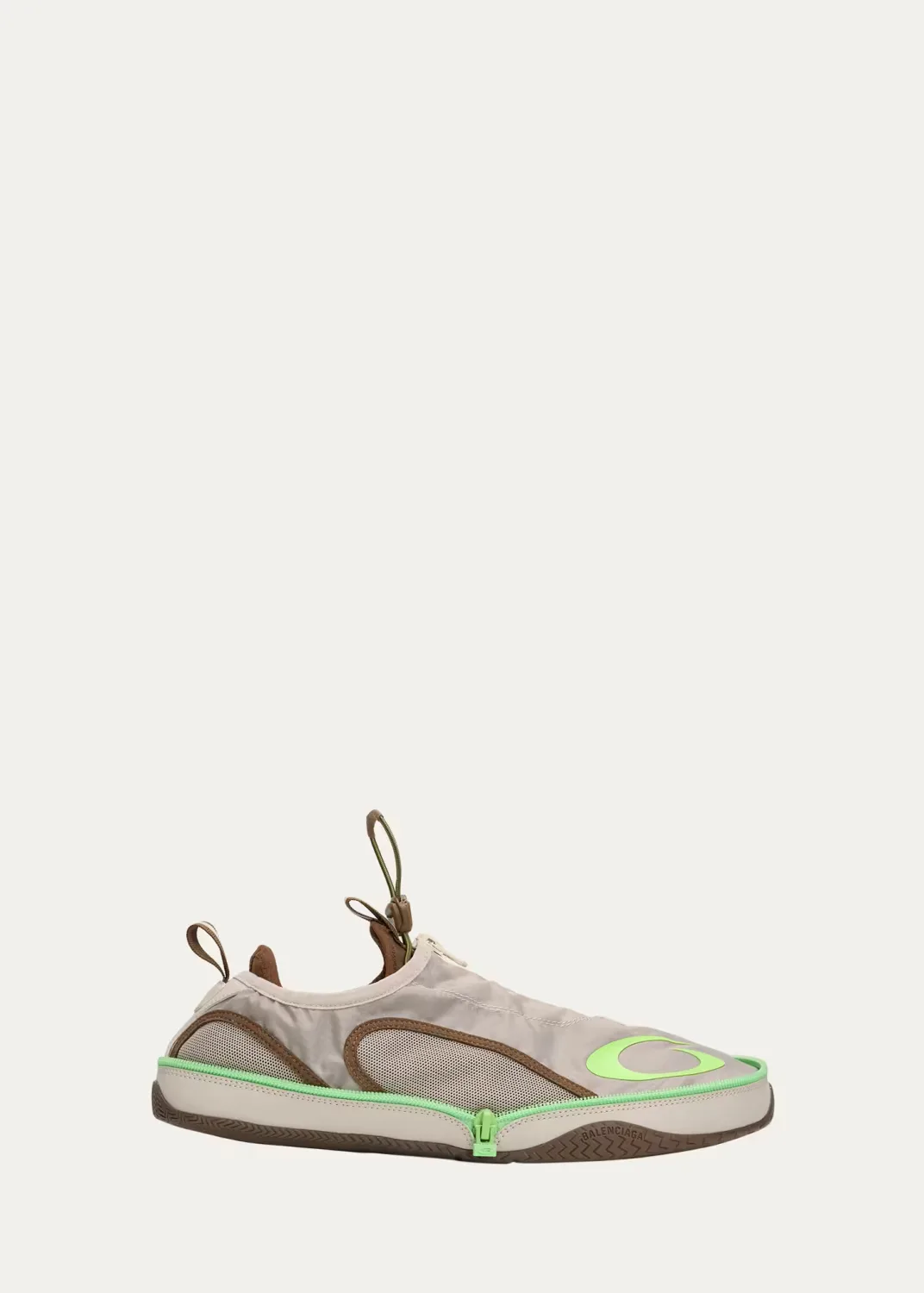 Pocket Foldable Zip-Up Sneakers by Balenciaga
