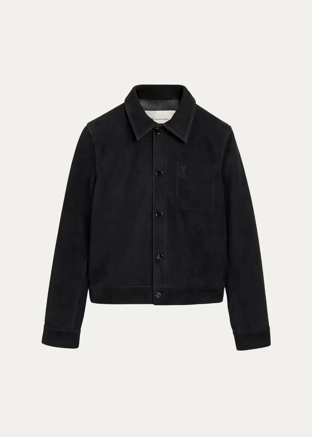 Ami De Coeur Suede Jacket by Ami Paris