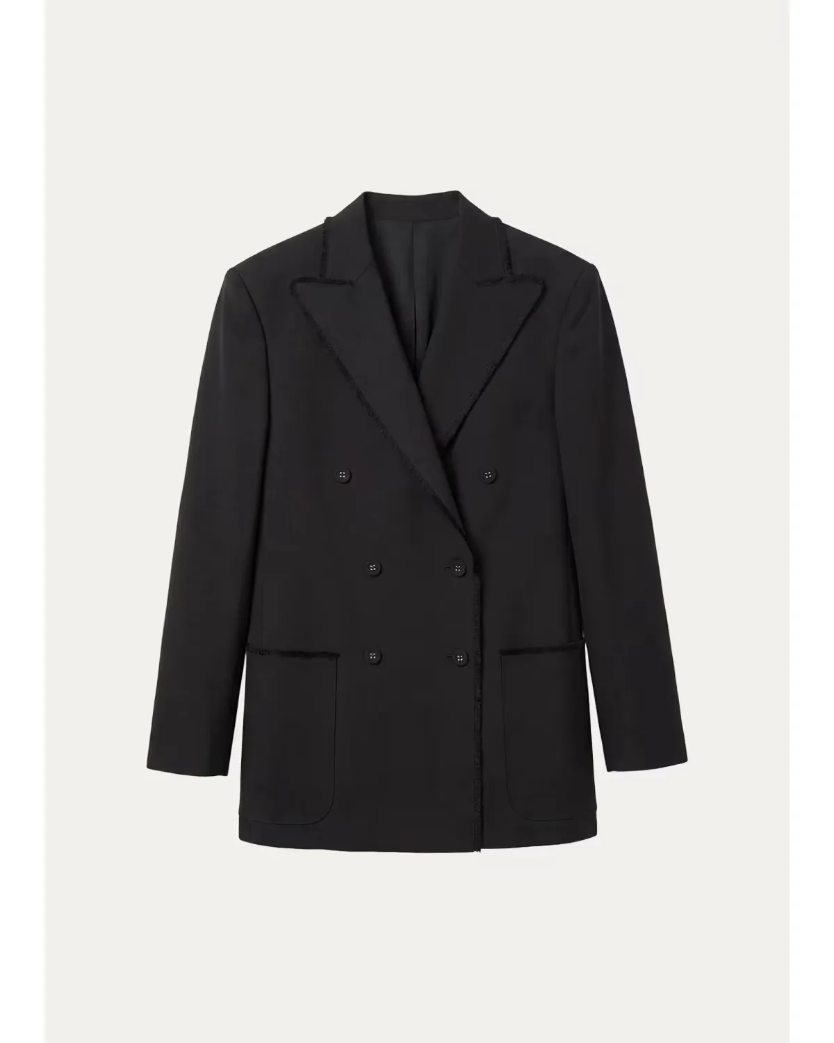 Double-Breasted Virgin Wool Jacket by Officine Gnrale