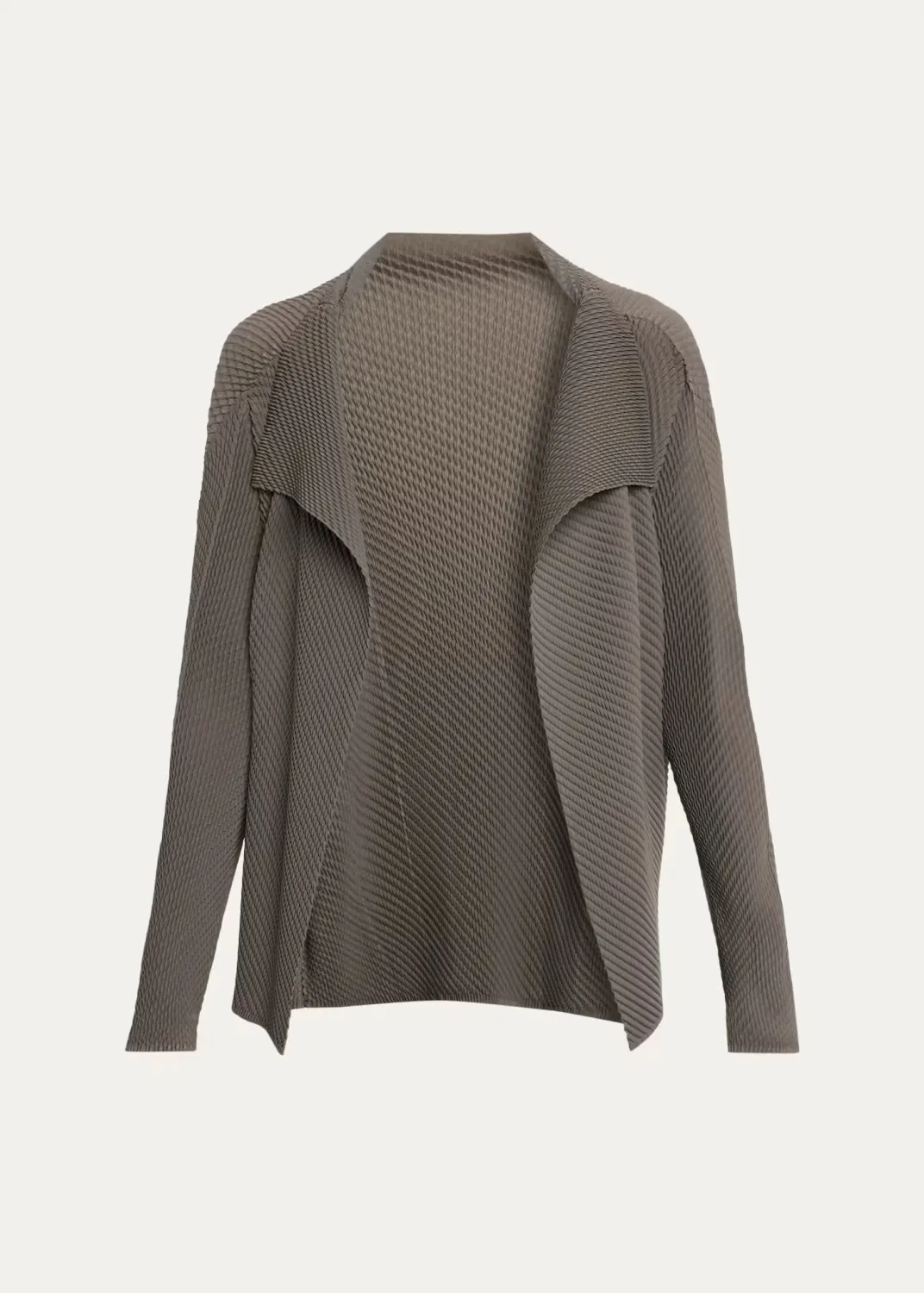 Misty Pleats Open Cardigan by Issey Miyake