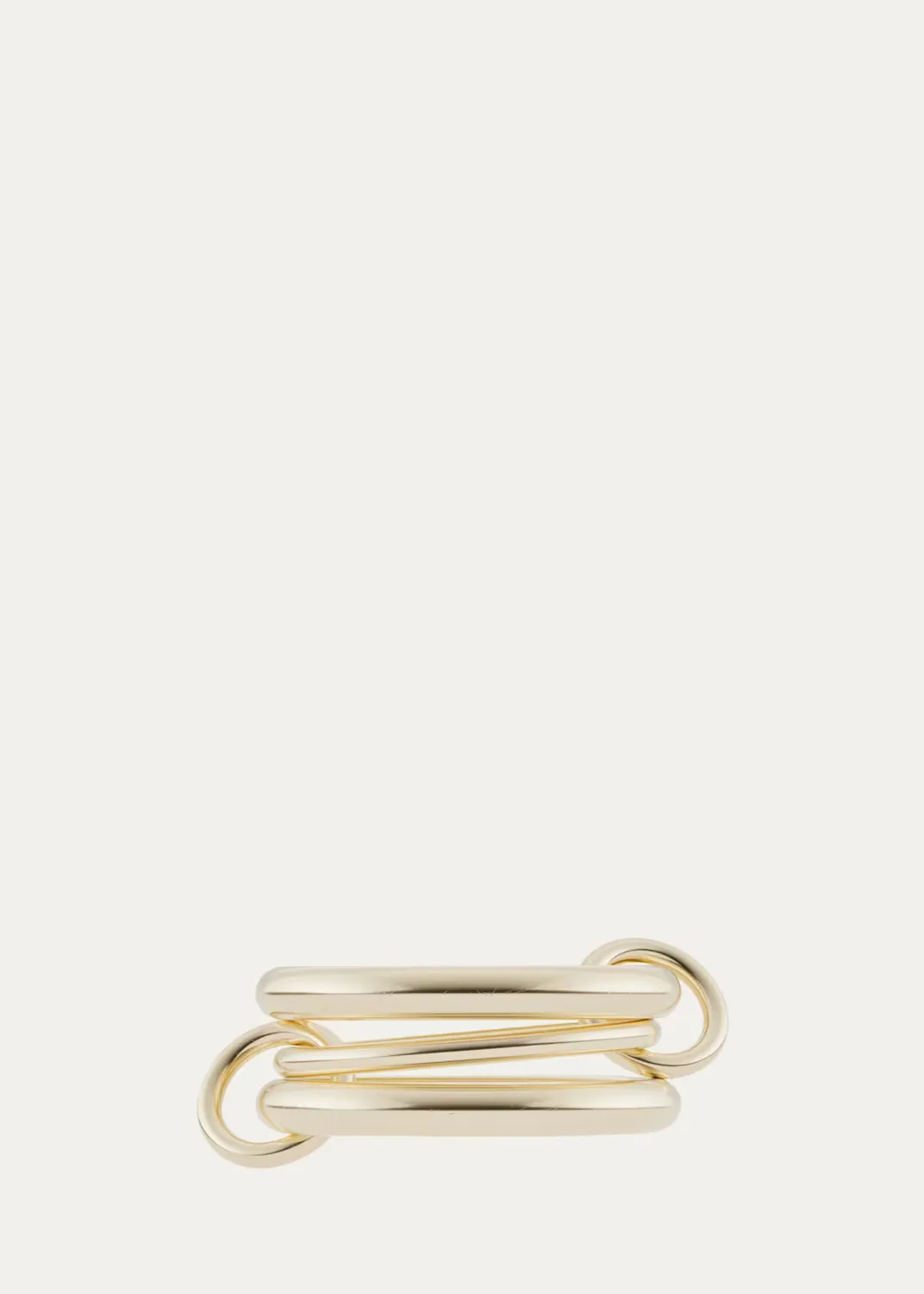 Libra 18K Yellow Gold Petite 3-Band Ring by Spinelli Kilcollin