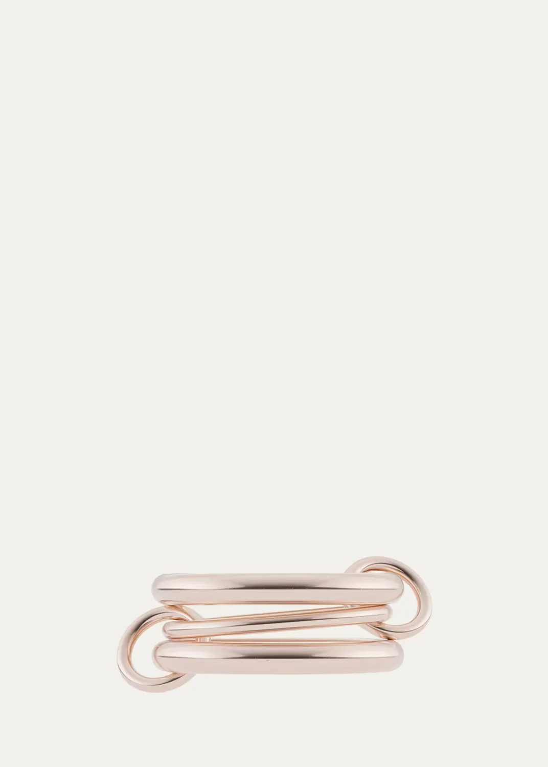 Libra 18K Rose Gold Petite 3-Band Ring by Spinelli Kilcollin