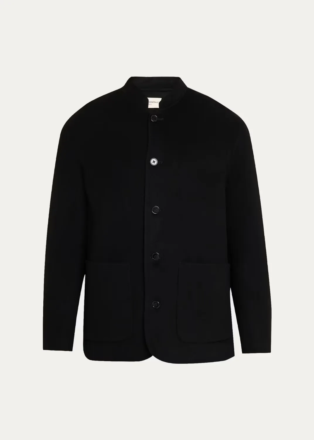 Simao Double Split Wool Overshirt