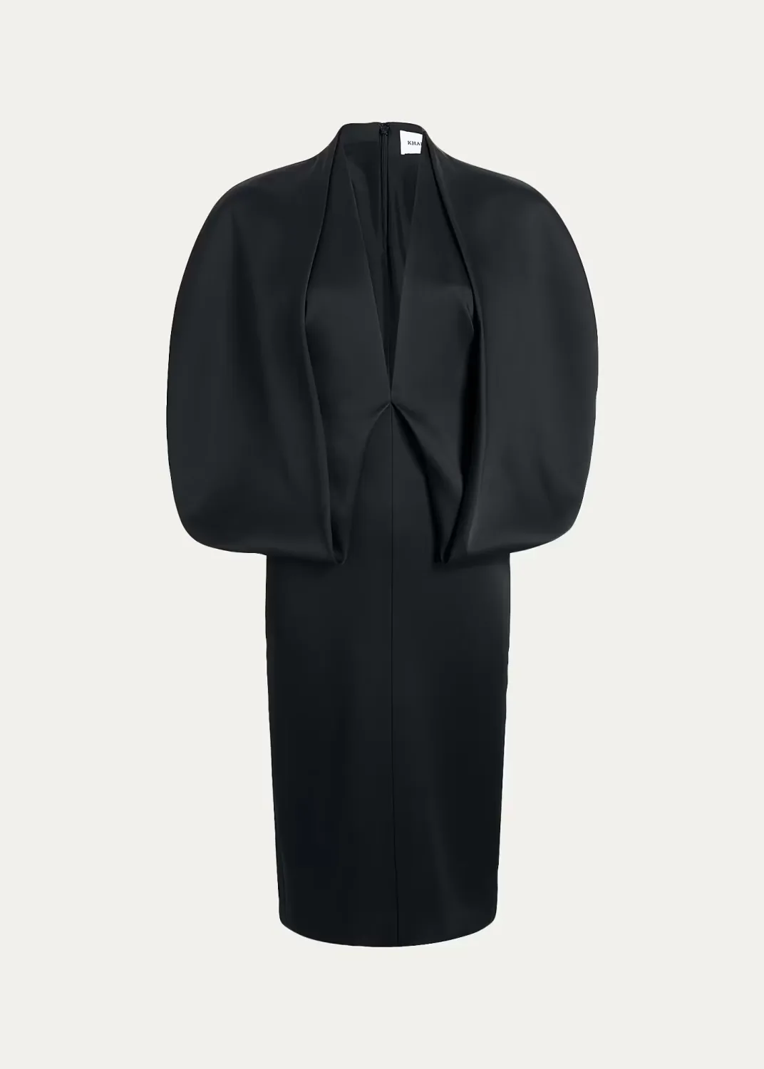 Dakota Sculpted Cape Midi Dress
