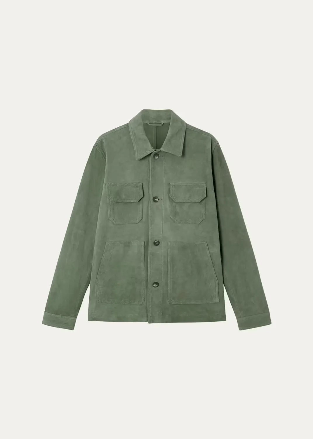 Suede Chore Jacket by Frescobol Carioca