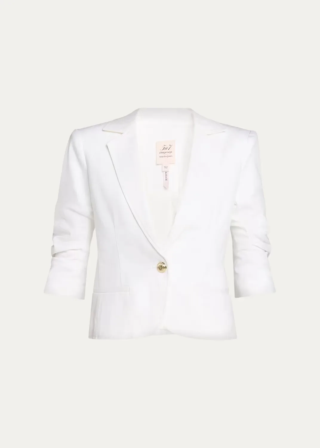 Le Petit Khloe Denim Blazer by Cinq  Sept