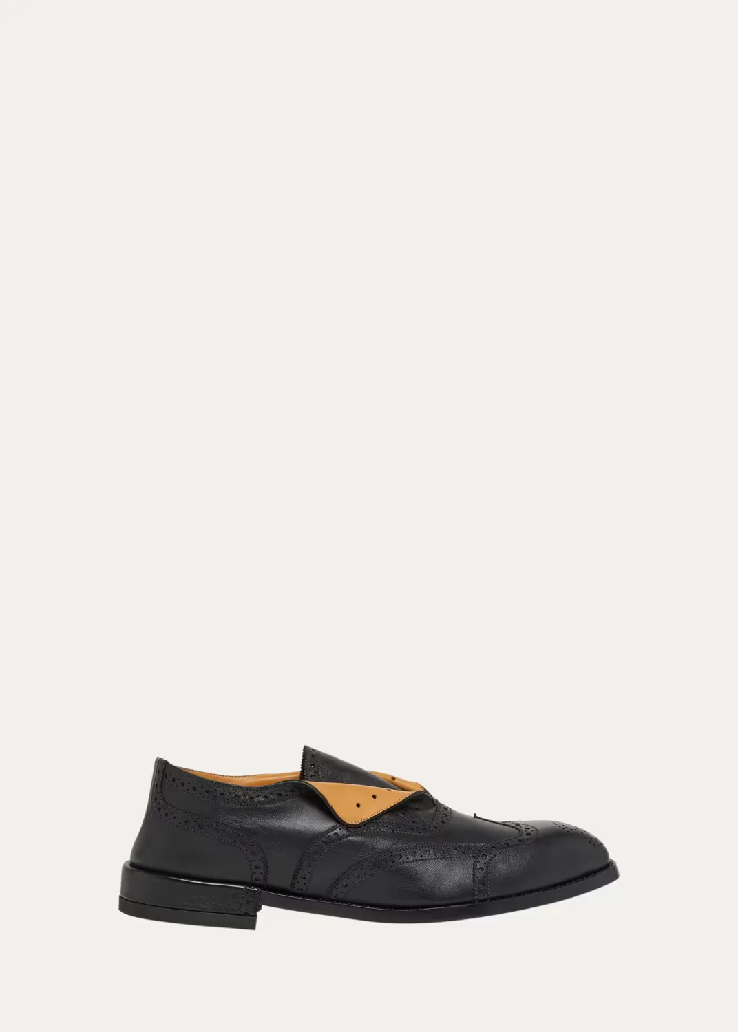 Balenciaga x JM Weston Leather Wingtip Brogues by Balenciaga