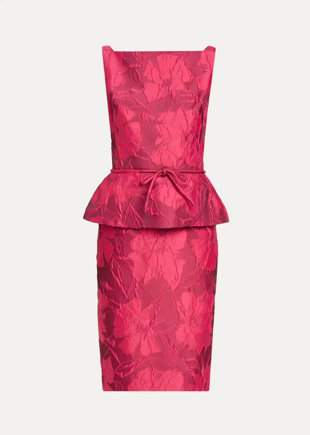 Peplum Cocktail Dress by Teri Jon