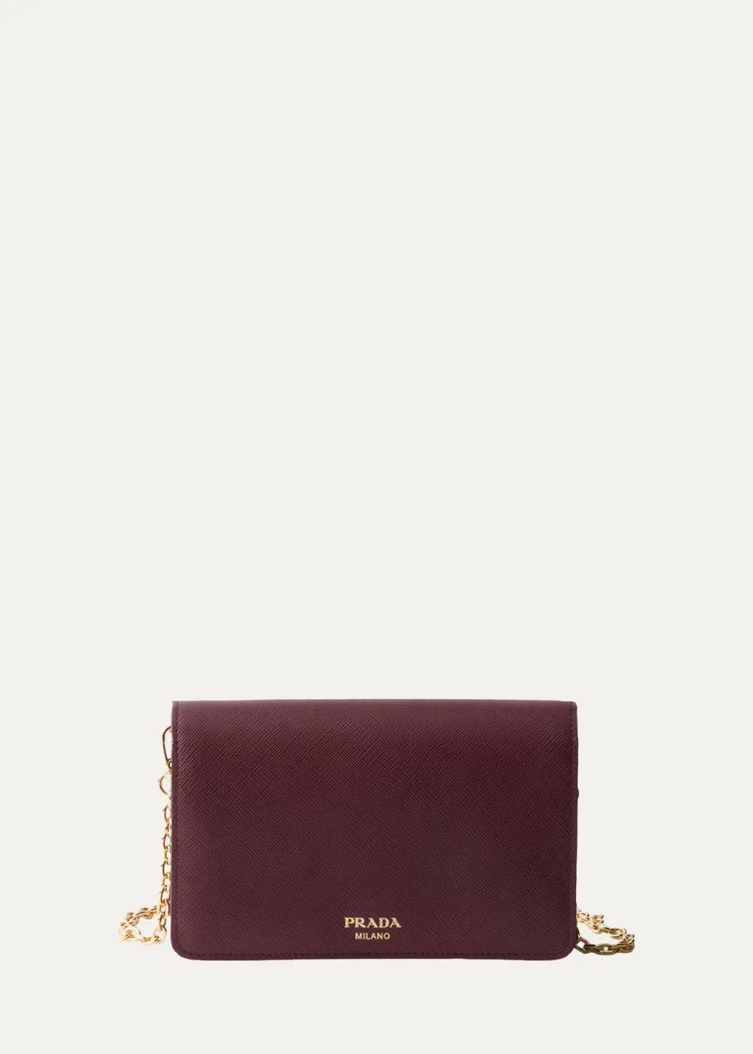 Mini Saffiano Leather Shoulder Bag