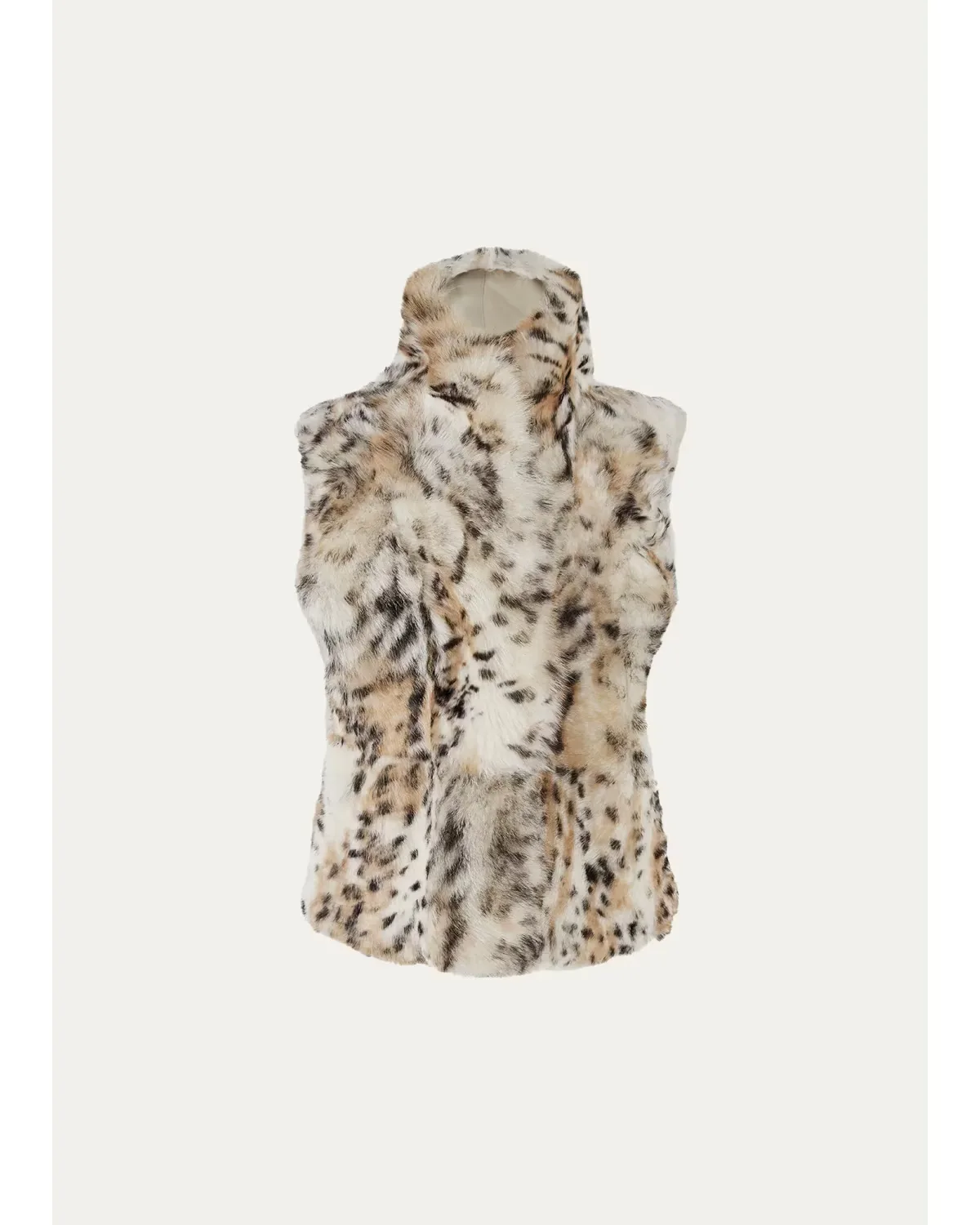 Reversible Toscana Shearling Lamb Vest by Gorski