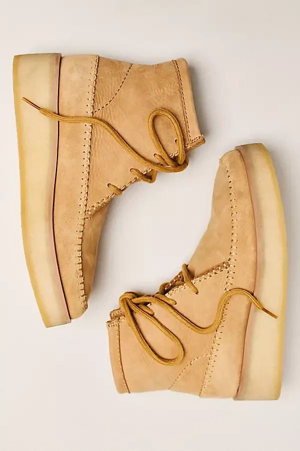 Weaver Lace Up Suede Sneakers by Clarks