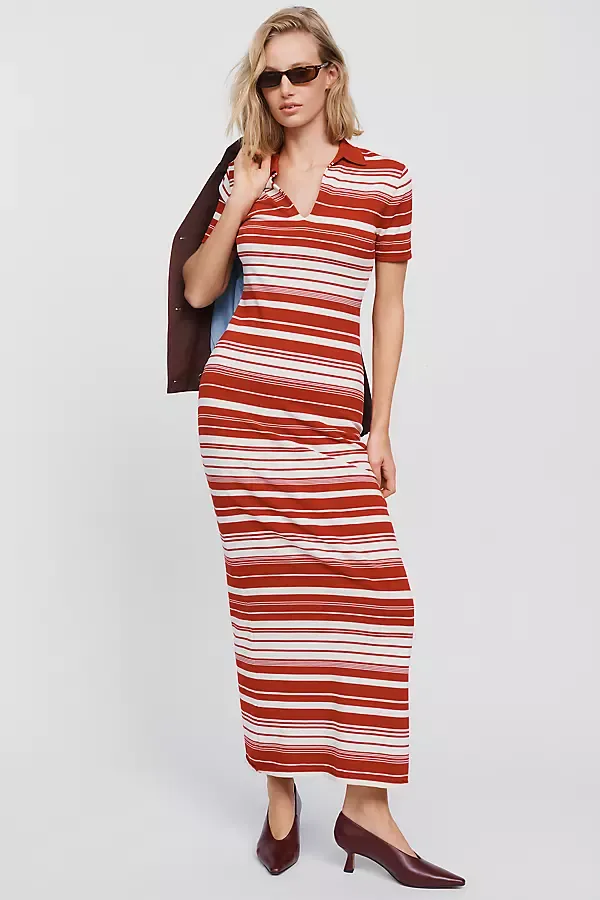 Cloe Slim Knit Maxi Dress by Faithfull