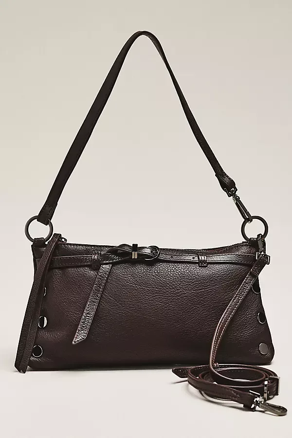 Kyle Leather Belted Shoulder Bag by Hammitt