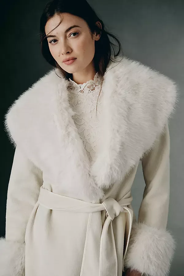 Aria Faux Fur Jacket by Elliatt