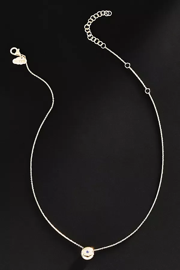 Megs Evil Eye Necklace by The Finest Stack