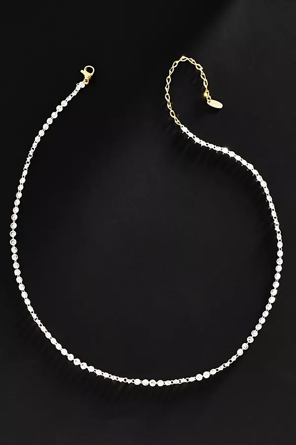 Demi Floating Crystal Necklace by Anthropologie