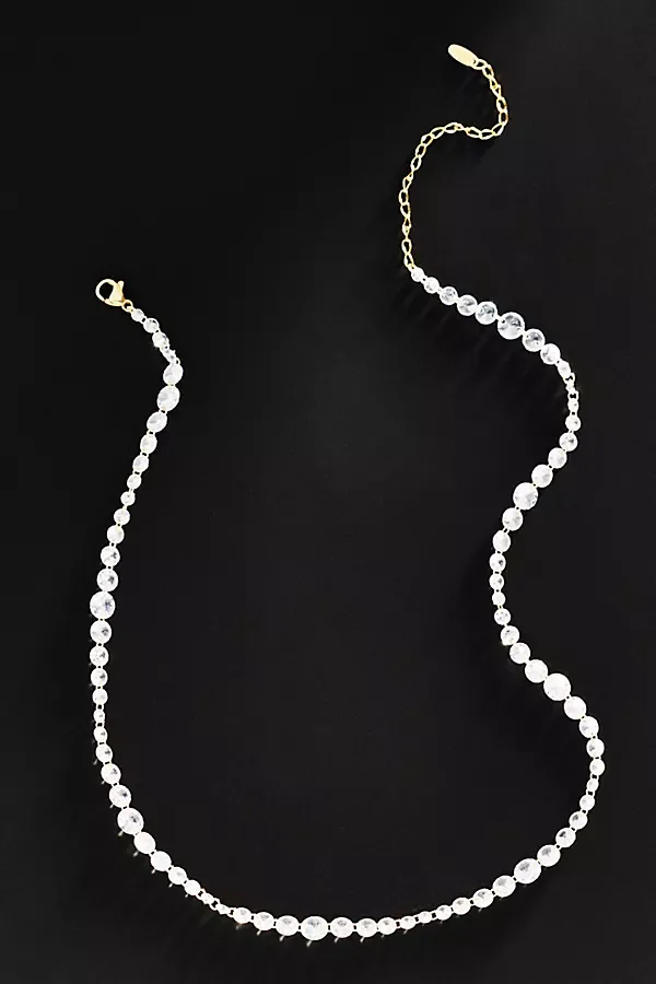 Demi Mixed Crystal Necklace by Anthropologie