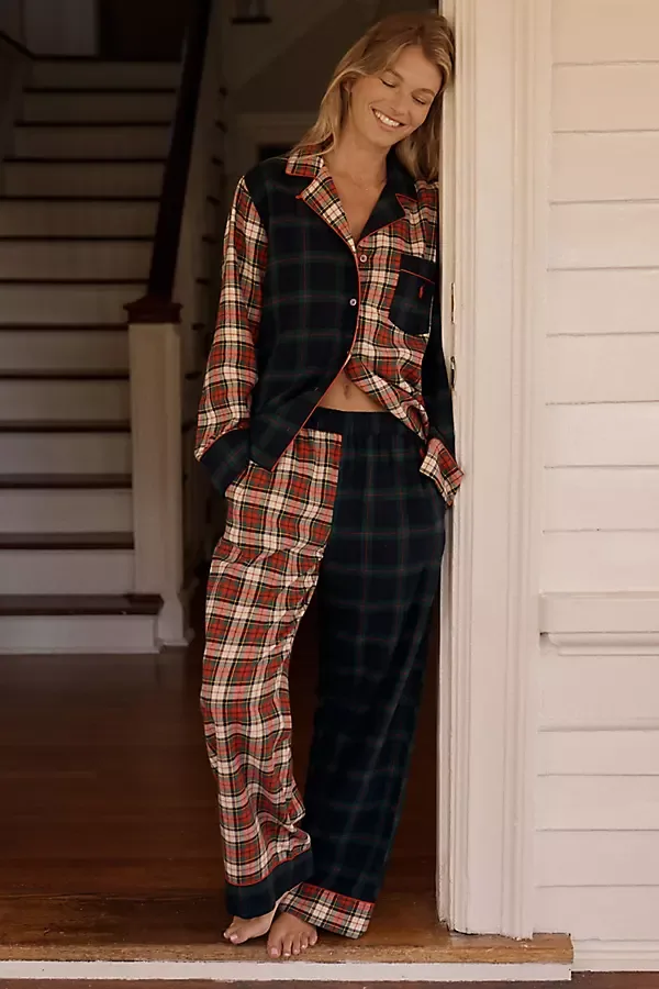 Madison 100% Cotton Pajama Set by Polo Ralph Lauren