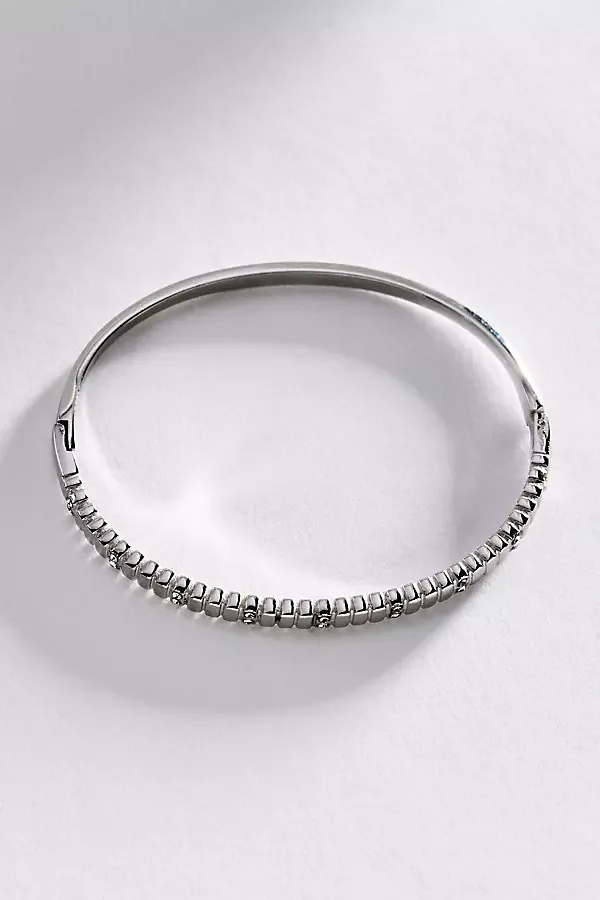 Water Resistant Encrusted Bangle Bracelet