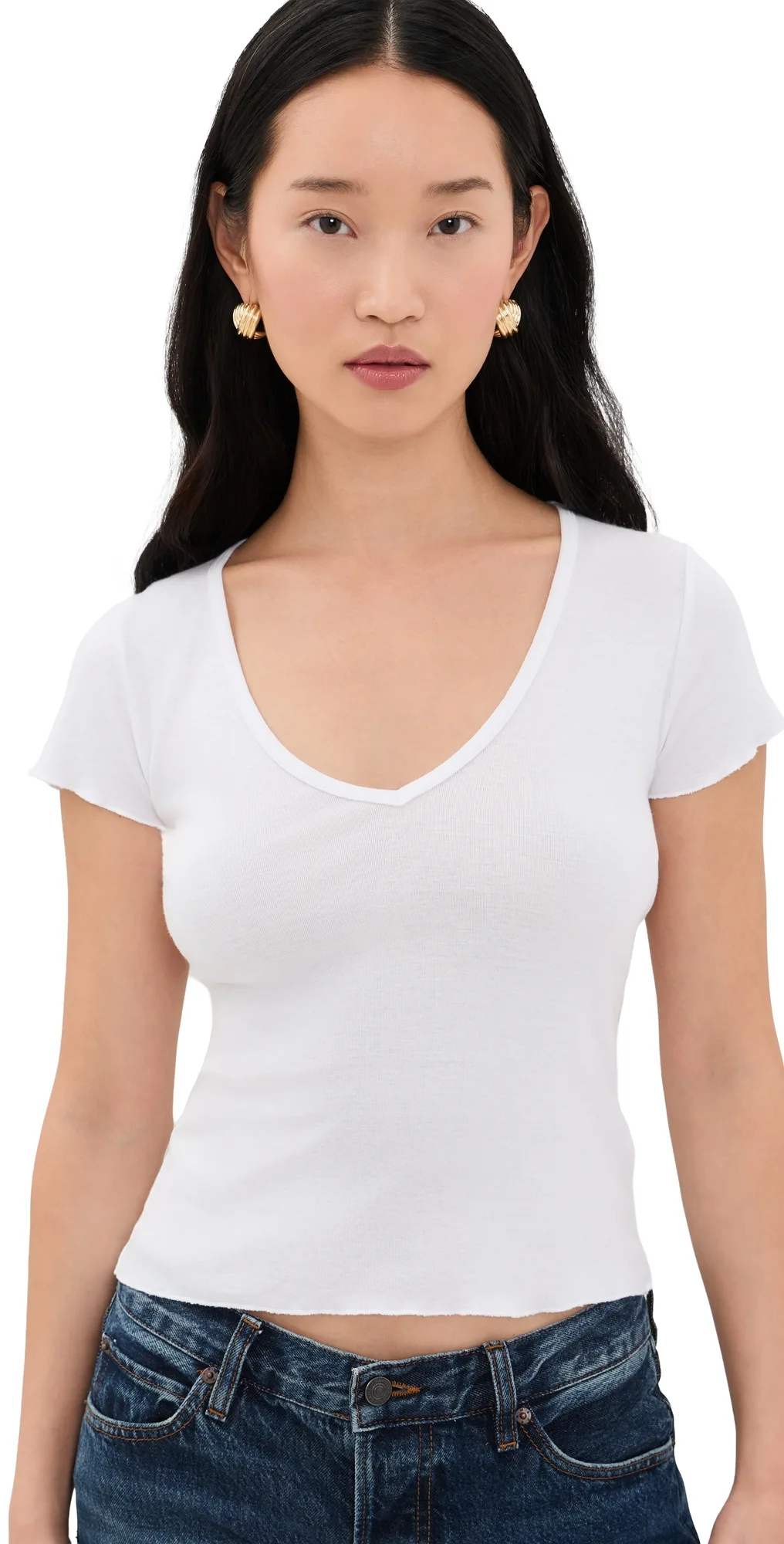 Vicki V Neck Tee