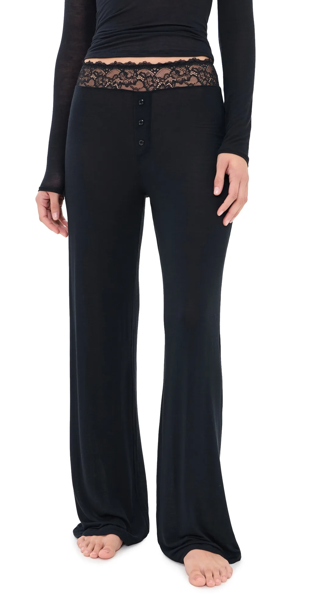 Cashmere Butter Pajama Pants by Fleur Du Mal