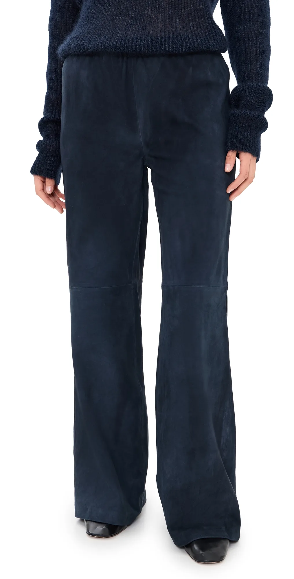 Colby Goatskin Suede Pants by La Ligne