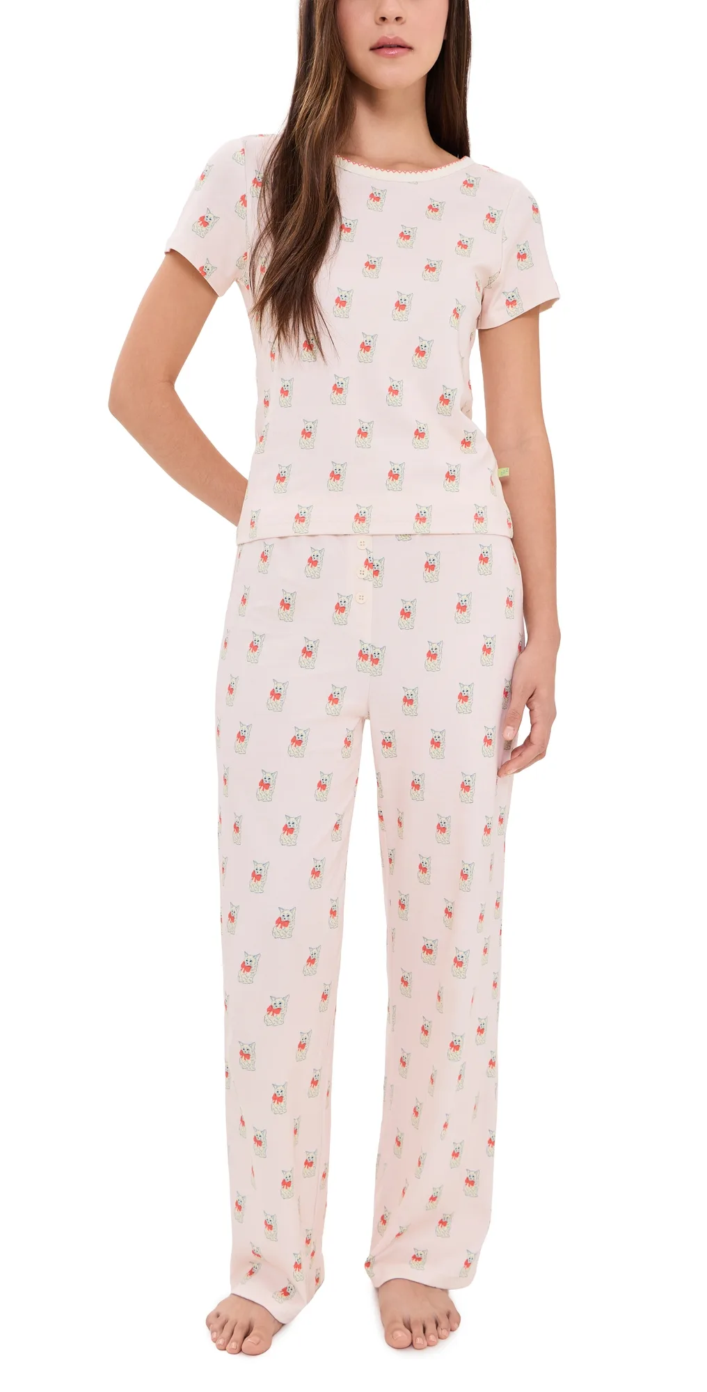 Cozyland by Morgan Lane Baby Jean Long Pajama Set by Morgan Lane