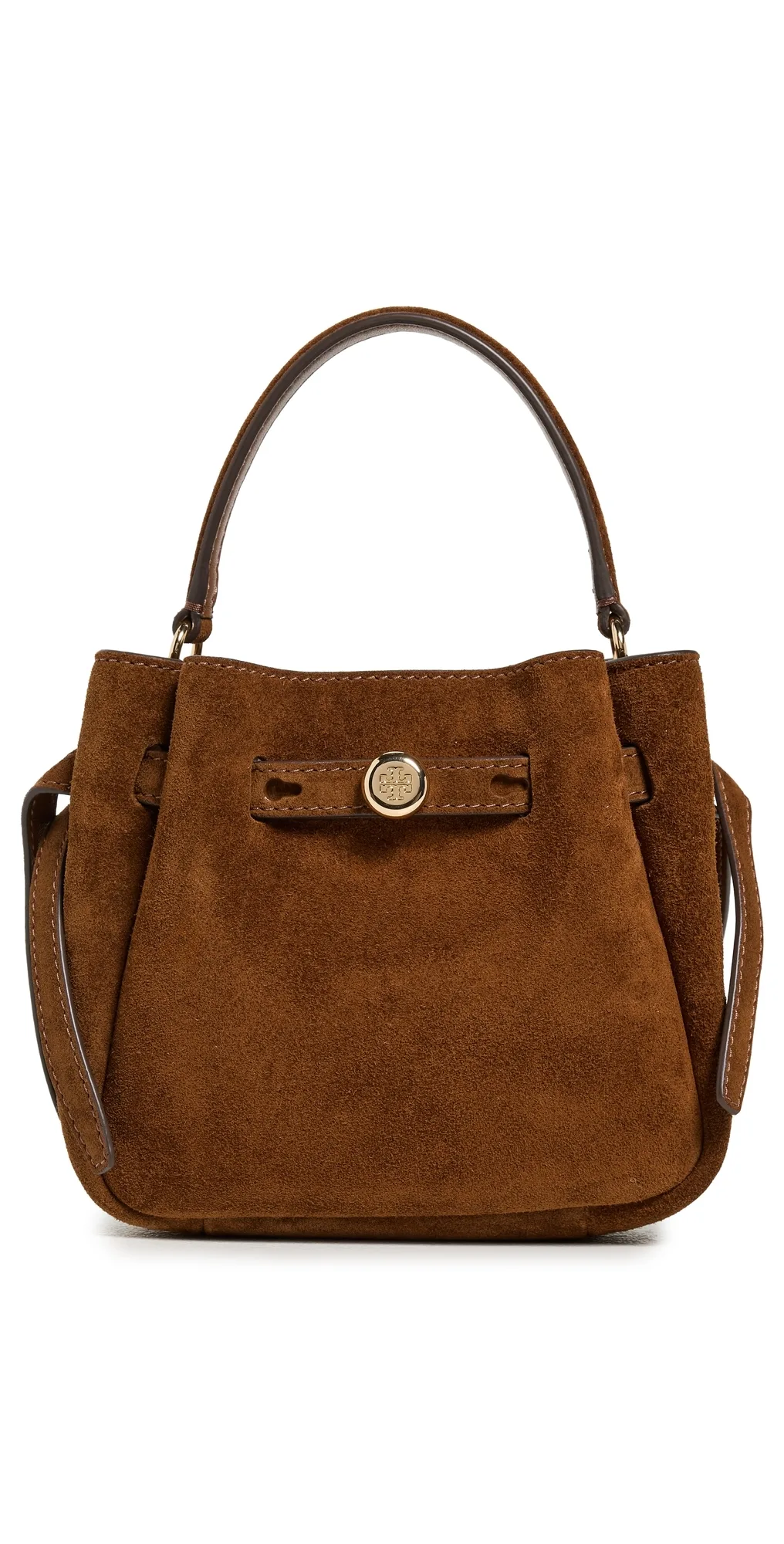 Romy Suede Mini Bucket Bag by Tory Burch
