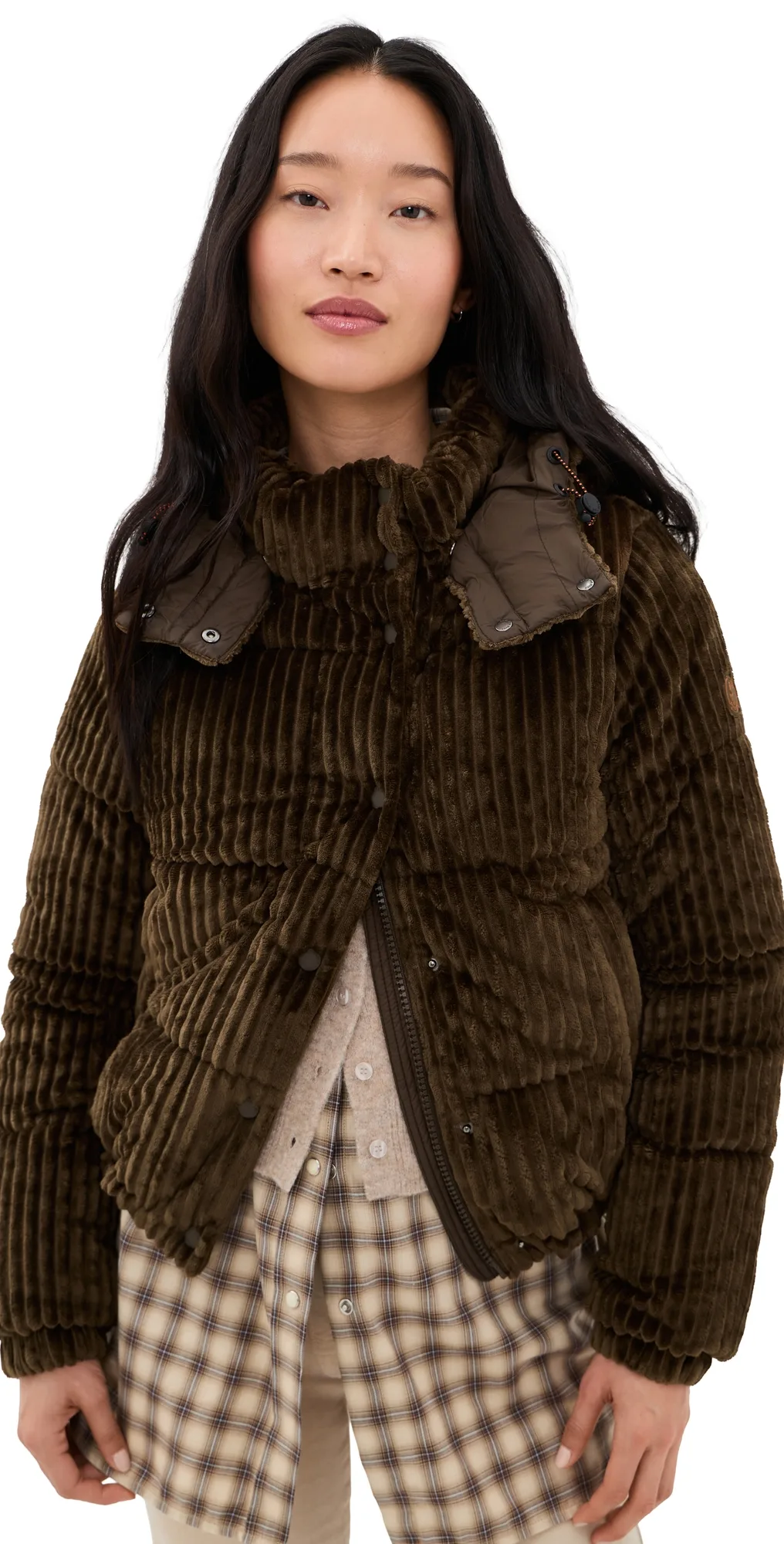 Nadege Corduroy Coat by Save The Duck