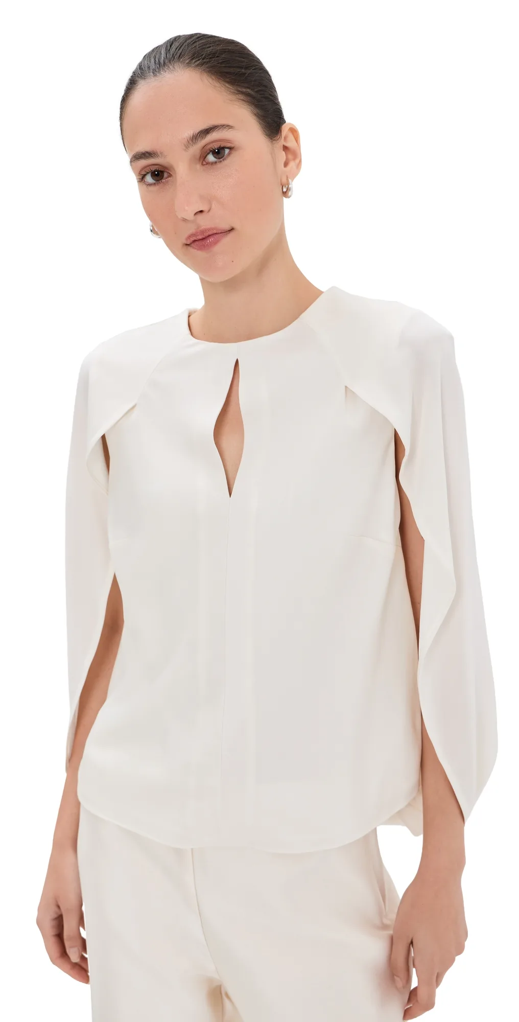 Lauren Cape Top by SIMKHAI