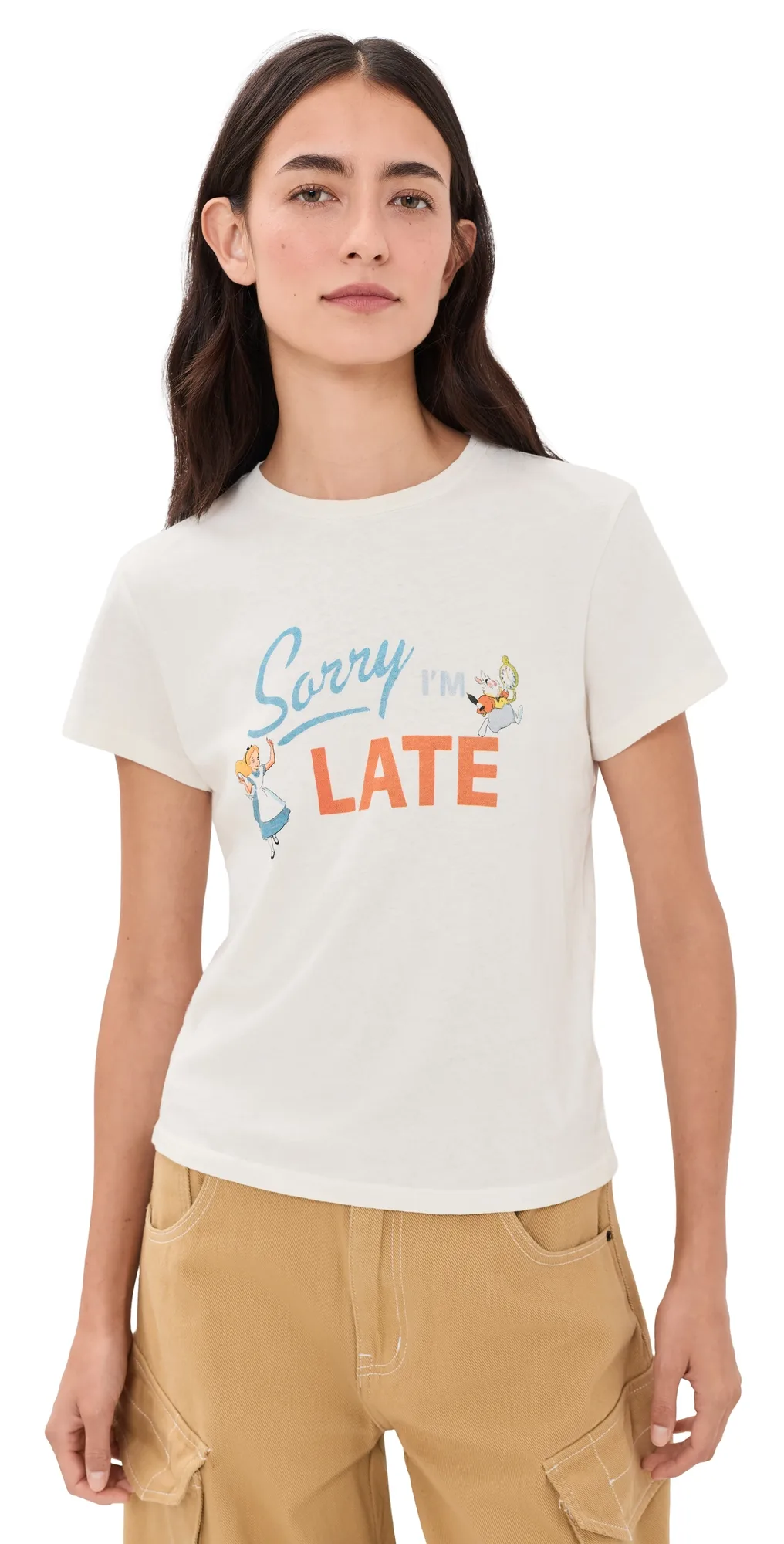 RE/DONE x Disney Alice Late Classic Tee by Re/Done
