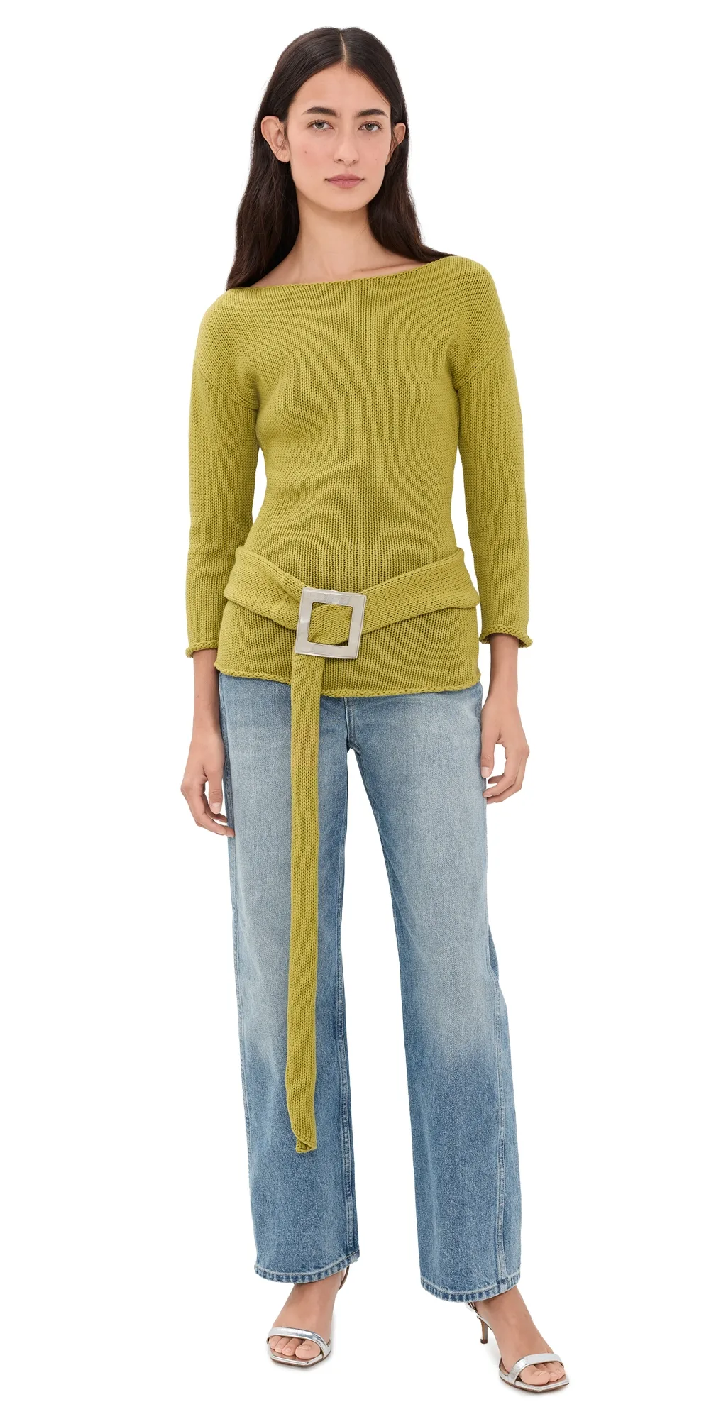 Tiffy Cotton Knit Pullover by Yellow the Label