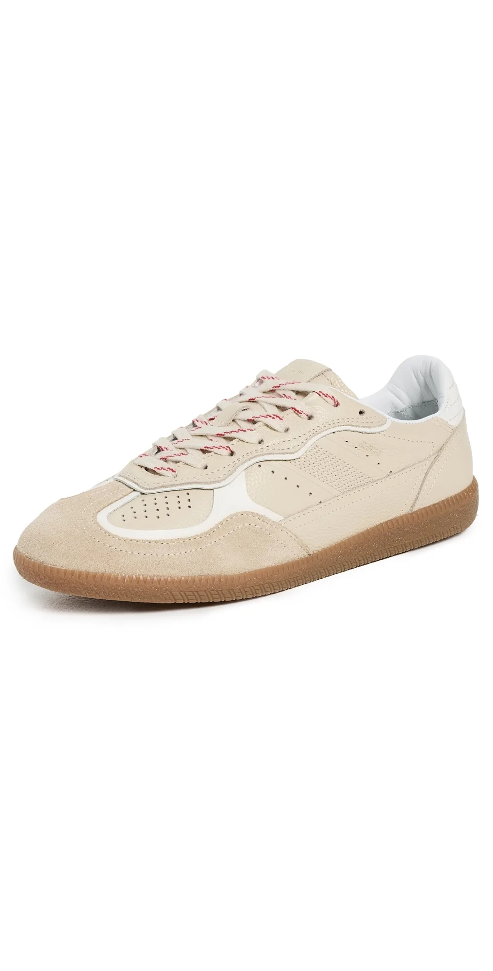 Tb.490 Rife Grain Cream Leather Sneakers by ALOHAS