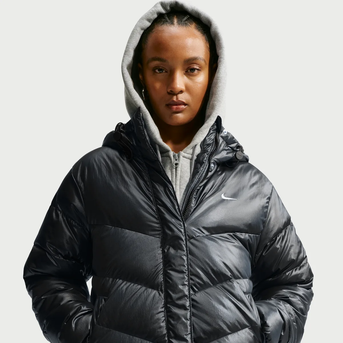 Sportswear Windpuffer Loose Storm-FIT Hooded Down Jacket by Nike