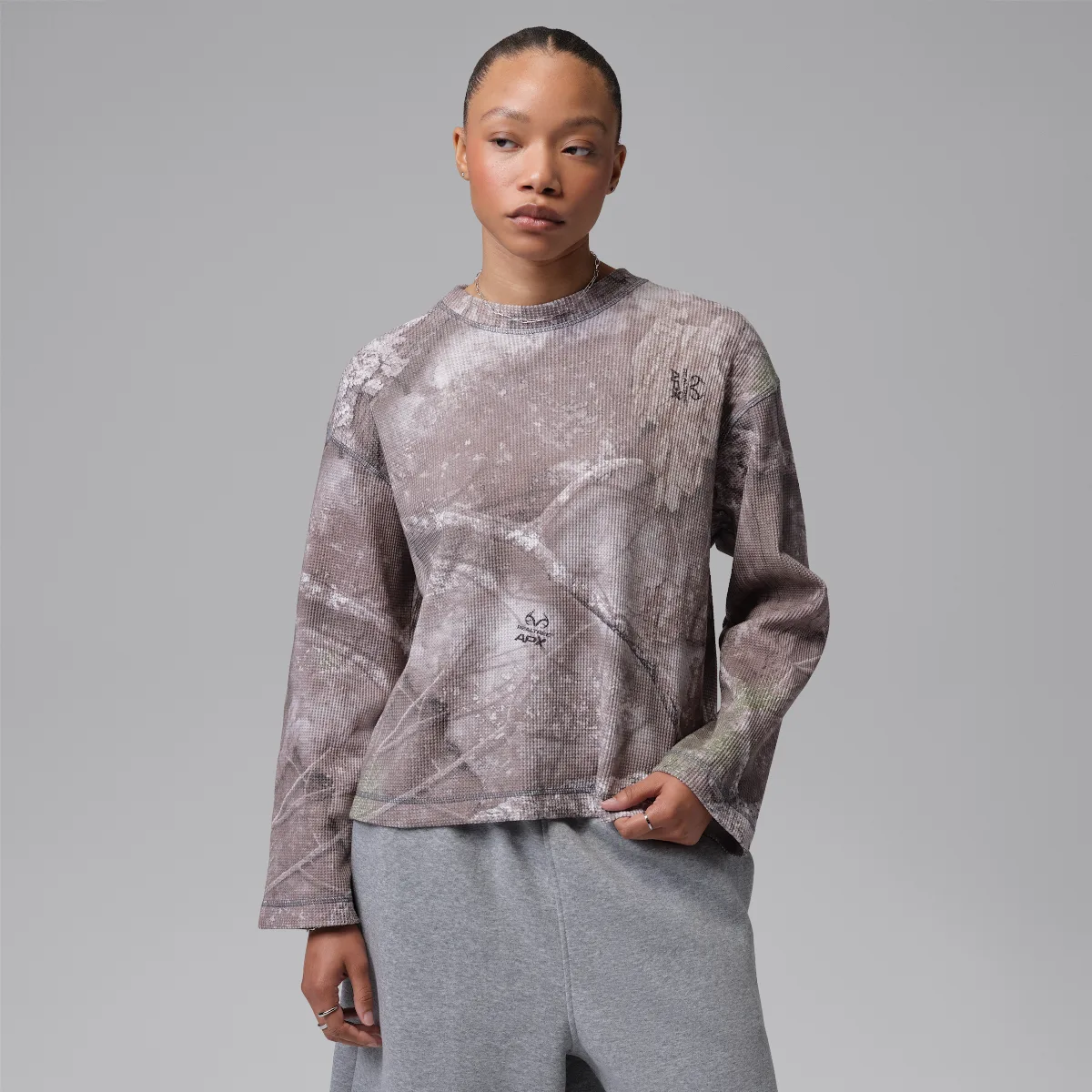 Jordan Flight Long-Sleeve Waffle Realtree Top by Jordan