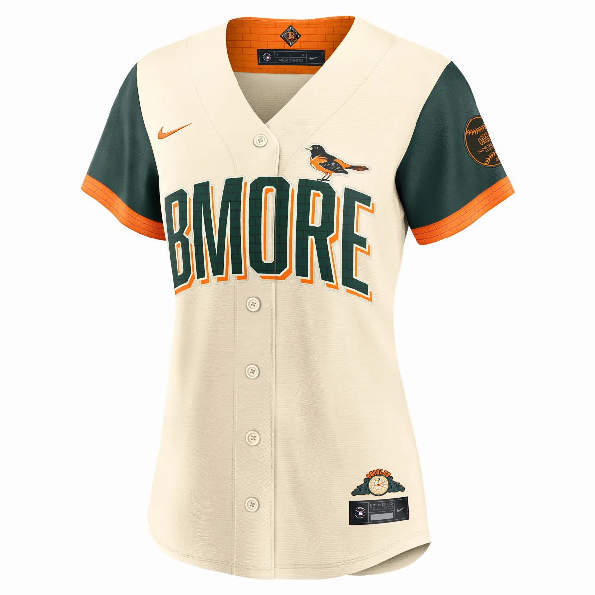 Baltimore Orioles City Connect MLB Stadium Jersey by Nike