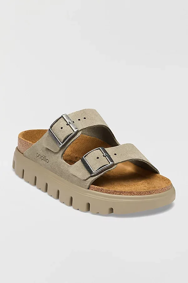 Papillio Arizona Chunky Suede Sandals by Birkenstock