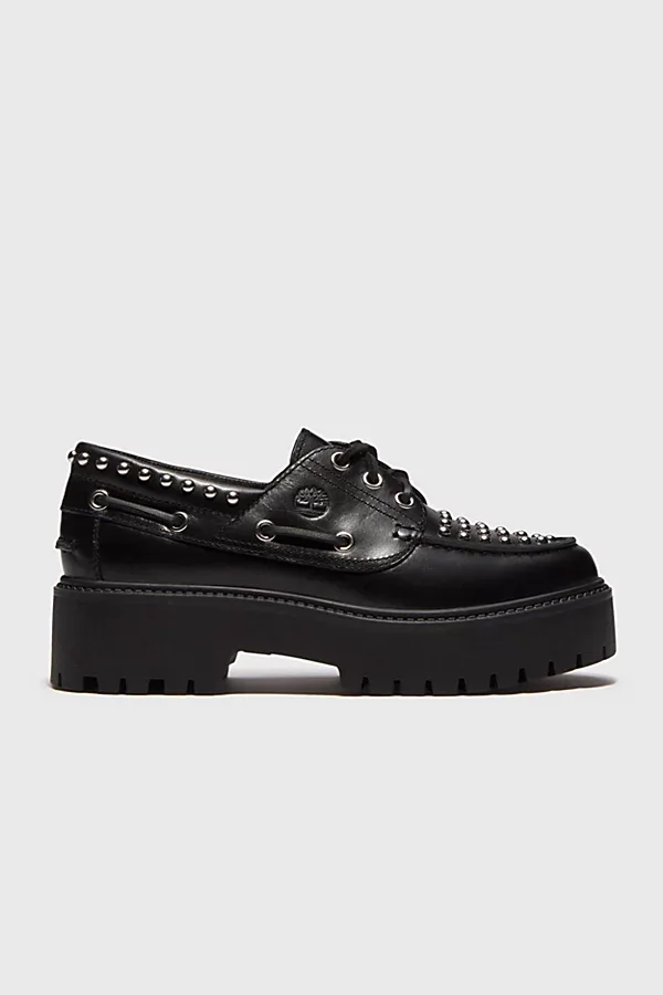 Stone Street Studded Platform Boat Shoes by Timberland