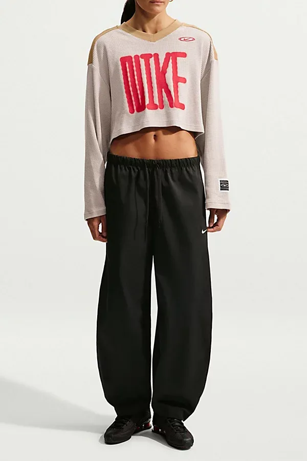 Sportswear Oversized Long Sleeve Cropped Jersey by Nike