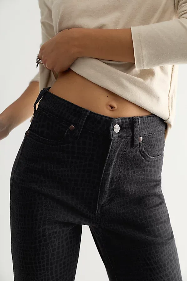 Printed Bootcut Jeans by Wrangler
