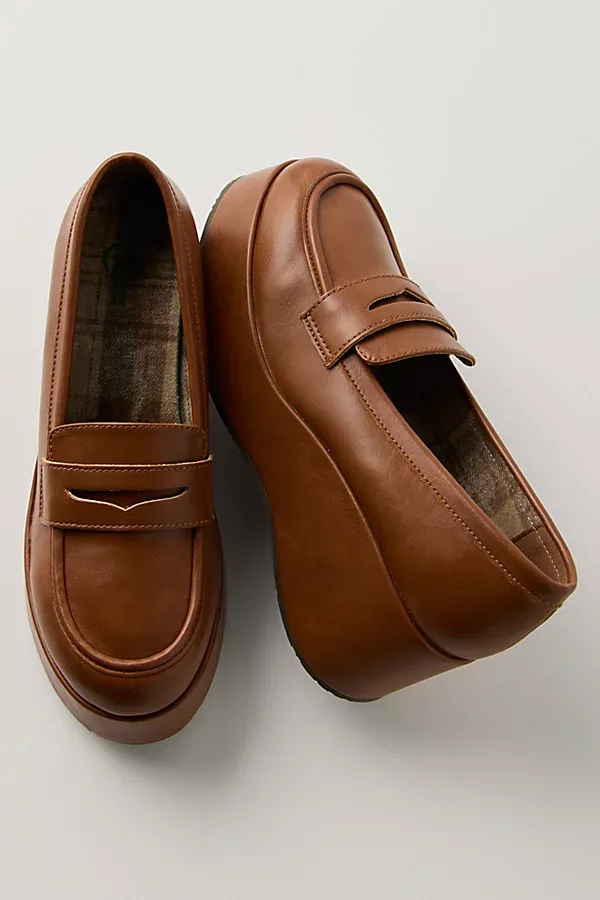 Level-Up Platform Loafers by Seychelles