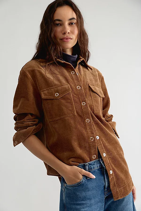 Hansen & Gretel Jackson Corduroy Button Down Shirt by Hansen & Gretel